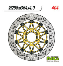 Ng передній гальмівний диск yamaha fzs600 '98-'03, tdm850 '91-'01 (298x64x4) плаваючий