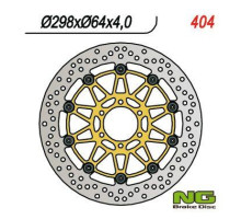 Ng передній гальмівний диск yamaha fzs600 '98-'03, tdm850 '91-'01 (298x64x4) плаваючий