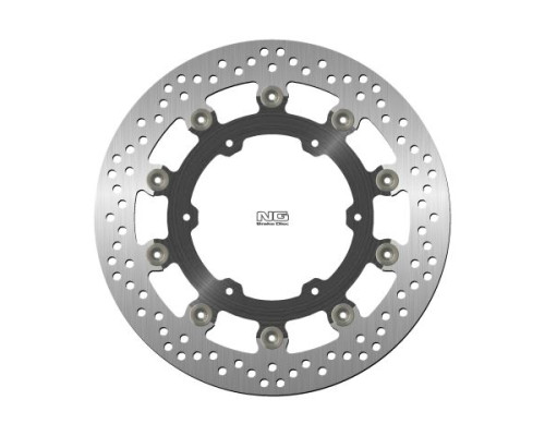 Ng гальмівний диск передній yamaha mt-01 '07-12 (алюмін. центр) (310x132x5.0mm) (6x8.5mm)