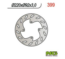 Ng передній гальмівний диск yamaha ttr 125 00-03, ttr r lwe/lem '18-'21, dt 50lc 98- (220x92x3)