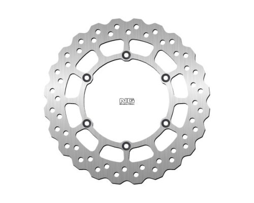 Передній гальмівний диск yamaha wr/yz125/250 '92-00, wr/yz400 '98-00 (245x118x3mm) (6x6.5mm) хвиля