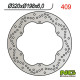Ng гальмівний диск передній yamaha xj 600 92-97, xvz 1300 96-07, xj 600 diversion '92-'97 задній (320x198mm) (320x198x6)