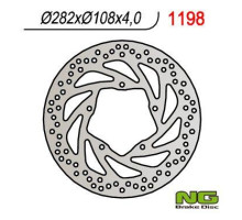 Ng гальмівний диск передній yamaha ybr250 '07-'11 (282x106x4)