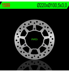 Ng гальмівний диск передній yamaha yz 85 93-22 (220x100,5x3,0mm)(3x6,5mm)