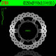 Ng передній гальмівний диск yamaha yz/yzf 01-16, wrf 02-17 floating (250x118x3.00mm) (6x6.5mm) хвиля
