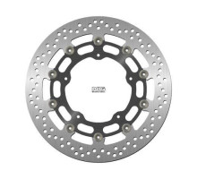 Ng передній гальмівний диск yamaha yzf r1 '04-'06 / '15-'16, fz1 '06-13, r6 '20-, v-max '09-16, mt-10 '16-21 (320x132x5mm) (5x8.5mm) плаваючий (центр алюміній)