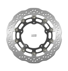 Ng передній гальмівний диск yamaha yzf r1 '04-'06 / '15-'16, fz1 '06-13, r6 '20-, v-max '09-16, mt-10 '16-21 (320x132x5mm) (5x8.5mm) wave floating (aluminum center)