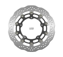 Ng передній гальмівний диск yamaha yzf r1 '04-'06 / '15-'16, fz1 '06-13, r6 '20-, v-max '09-16, mt-10 '16-21 (320x132x5mm) (5x8.5mm) wave floating (aluminum center)