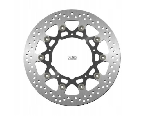 Ng передній гальмівний диск yamaha yzf r6 05-16, yzf r1 07-11, xtz 1200 11-17, fz 8 10-15 (310x132x5) плаваючий