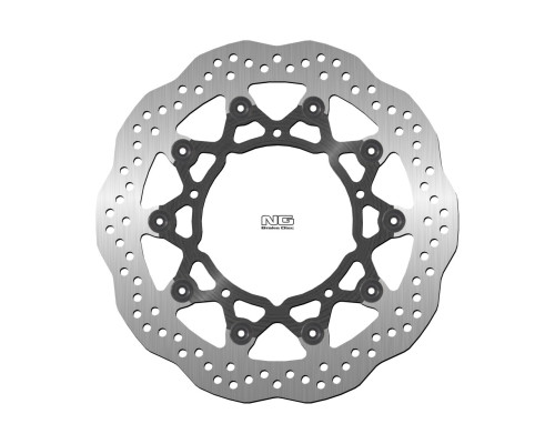 Ng передній гальмівний диск yamaha yzf r6 05-16, yzf r1 07-11, xtz 1200 11-17, fz 8 10-15 (310x132x5) хвиля плаваюча
