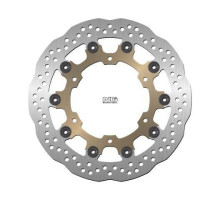 Ng front brake disc yamaha yzf r6 99-02, yzf r1 98-03, fzs 1000 01-05, fjr 01, xjr 1300 03-17, xvz 1300, xv 1600/1700/1900 (298x132x5) (6x8.5) floating wave floating