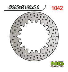 Ng гальмівний диск перед/зад bmw k75 '84-'96, k100 '83-'9, r100rs '85-'94, r80rt '85-'95 (285x165x4.8)