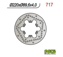 Ng гальмівний диск передній/задній malaguti 125/150/180/200/250/400 (220x89.6x4)