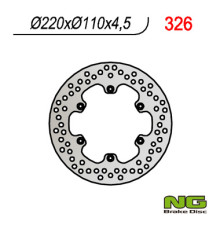 Гальмівний задній диск aprilia 125/350/600/650 (220x110x4.5)