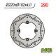 Диск гальмівний задній aprilia rs 50 (99-05), tuono 50`03-07 (220x102x4) (5x8,5mm)