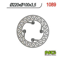 Ng задній гальмівний диск beta 50/125 см/ ендуро '06-12 (220x100x3.5) (4x6.5mm)