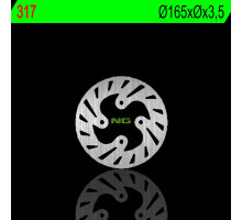 Ng задній гальмівний диск beta rev3 125/200/250 99-02 (165x3.5mm) (4x10.5mm)