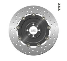 Ng задній гальмівний диск bmw k1200lt/r1200c/cl '97-09 (285x51,1x7mm) (4x12,8mm) плаваючий (алюмін. центр)