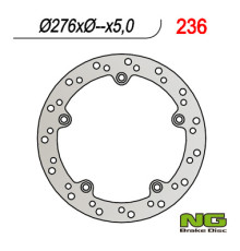 Ng задній гальмівний диск bmw r 850/1100/1150/1200 (276x-x5) (5x10,5mm)