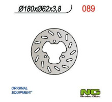 Диск задній гальмівний derbi senda 50 '95-'03 (180x62x3.8) (3x10.50mm)