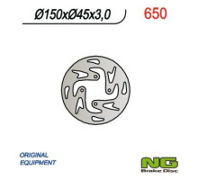 Ng задній гальмівний диск gas gas txt (150x45x3)