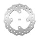 Ng гальмівний диск задній honda cr80/85 '86-07, crf150 '07-21 (190x80x4mm) (4x6.5mm) хвиля