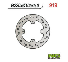 Ng гальмівний диск задній honda nx 650 dominator '92-04, nx 500 '92-'99, slr 650 '96-17, fmx 650 '05-06, fx 650 vigor '99-02 (220x105x5)