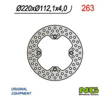 Ng гальмівний диск задній husqvarna cr/wr/te/tc (220x112x4)
