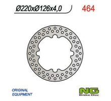 Ng гальмівний диск задній husqvarna te/tc 99-12 (220x126x4)