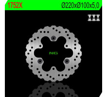Ng задній гальмівний диск kawasaki ex 250/300/400 ninja 13-22 wave