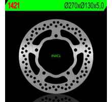Ng гальмівний диск задній kawasaki vn 900 custom '06-'09 (270x130x5) (5x10,5mm)
