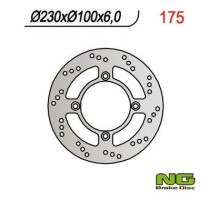Ng гальмівний диск задній kawasaki zephyr 750 92-97, zzr600 '90-'92 (4x10,25) (230x100x6)