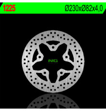 Ng задній гальмівний диск kawasaki zxr 750 '91-'95, zx 7r '96-'99, zx 9r '94-'97, gtr 1000 '86-'93, zr 1100 '96-'98 (230x82x4) (5x10.5)