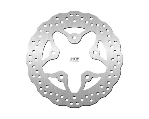 Ng задній гальмівний диск kawasaki zxr 750 '91-'95, zx 7r '96-'99, zx 9r '94-'97, gtr 1000 '86-'93, zr 1100 '96-'98 (230x82x4mm) (5x10.5mm) хвиля