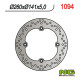Ng гальмівний диск задній kawasaki, suzuki dl 650 '04-'20, dl 1050 '20, dl 1000 '02-'19 (260x141x5) (4x10.5 mm)