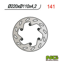 Ng гальмівний диск задній ktm / husaberg (220x110x4.2) (ng141