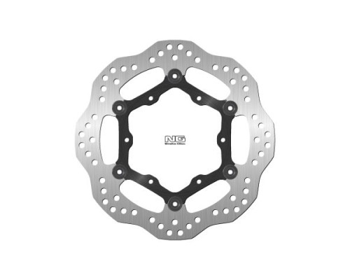 Ng задній гальмівний диск ktm 790adv '18-20, 890adv '21-'22 (260x110x5mm) (6x6.5mm) хвиля плаваюча