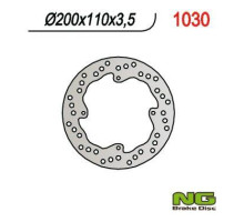 Ng задній гальмівний диск ktm 85 sx '03-'15 (200x110x3.5)(4x6.5mm)