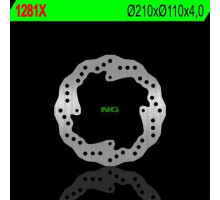 Ng гальмівний диск задній ktm sx 85 '11-'20 (210x110x4) ktm 250/350 freeride '12-'17 wave