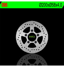 Ng гальмівний диск задній kymco 125/150/200 (200x58x4) (5x10.5mm)