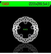 Ng задній гальмівний диск kymco grand dink 125/300 12-15, як 125/150/200 09-18 (200x89,5x4,0mm) (5x10,5mm) хвиля