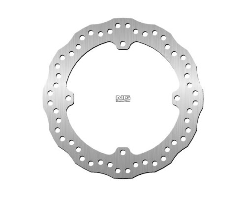 Ng задній гальмівний диск polaris 450/500 outlaw 06-10, outlaw 525 08-11 (227.5mmx142x4.0mm) (4x8.5mm) хвиля