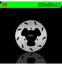 Ng гальмівний диск задній rieju rr 5005-08, rs 1 50 99 (22x80x3.5mm) (3x8.5mm)