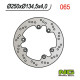 Ng задній гальмівний диск suzuki dr 600/650/750/800 (250x134.5x4)