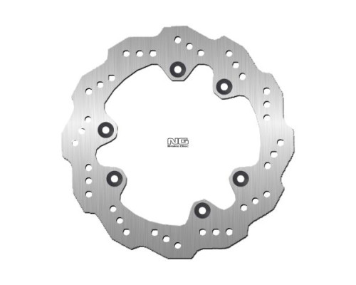 Ng задній гальмівний диск suzuki dr 600/650/750/800 '86-97 (250x134.5x4mm) (6x10.5mm) хвиля