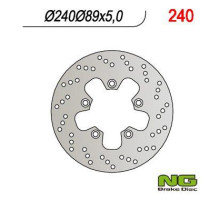 Ng задній гальмівний диск suzuki gsf/gsr/sv/rf (240x89x5) (5x10.5mm)