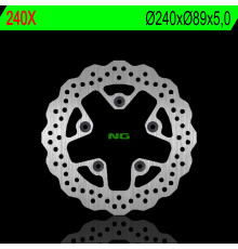 Ng задній гальмівний диск suzuki gsxr1300 99-07, gsxf, gsf 600/650/1200, sv 65099-02, kymco 125/200/300 08-17 (240x89x5,0mm) (5x10,5mm) хвиля