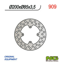 Ng задній гальмівний диск suzuki rm 85 '05-'20(6x6.5mm) (200x85x3.5)