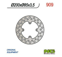 Ng задній гальмівний диск suzuki rm 85 '05-'20(6x6.5mm) (200x85x3.5)
