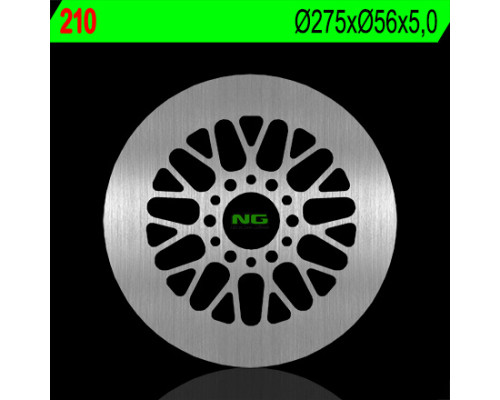 Ng задній гальмівний диск suzuki vs 1400 intruder '87-'10 (275x56x5) (6x10,5mm)